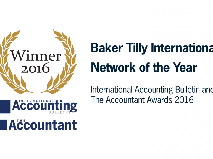 Baker Tilly International Network of the year award 2016